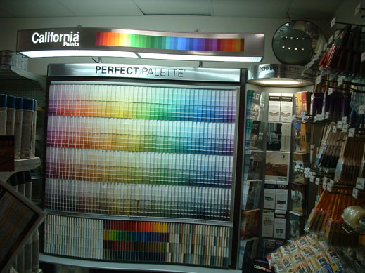 Swatch display